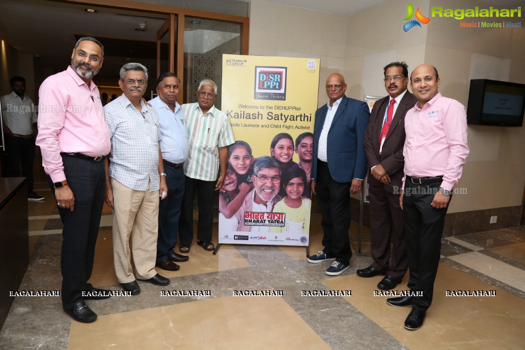 Interactive Session by Kailash Satyarthi with Industry Leaders of Hyderabad at Marigold