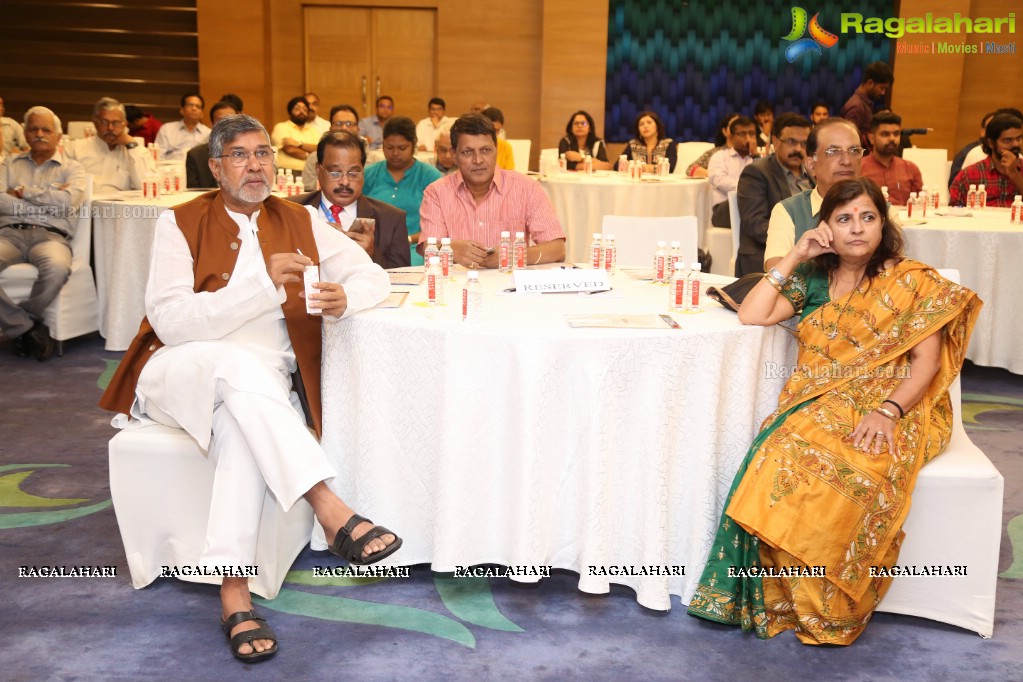 Interactive Session by Kailash Satyarthi with Industry Leaders of Hyderabad at Marigold