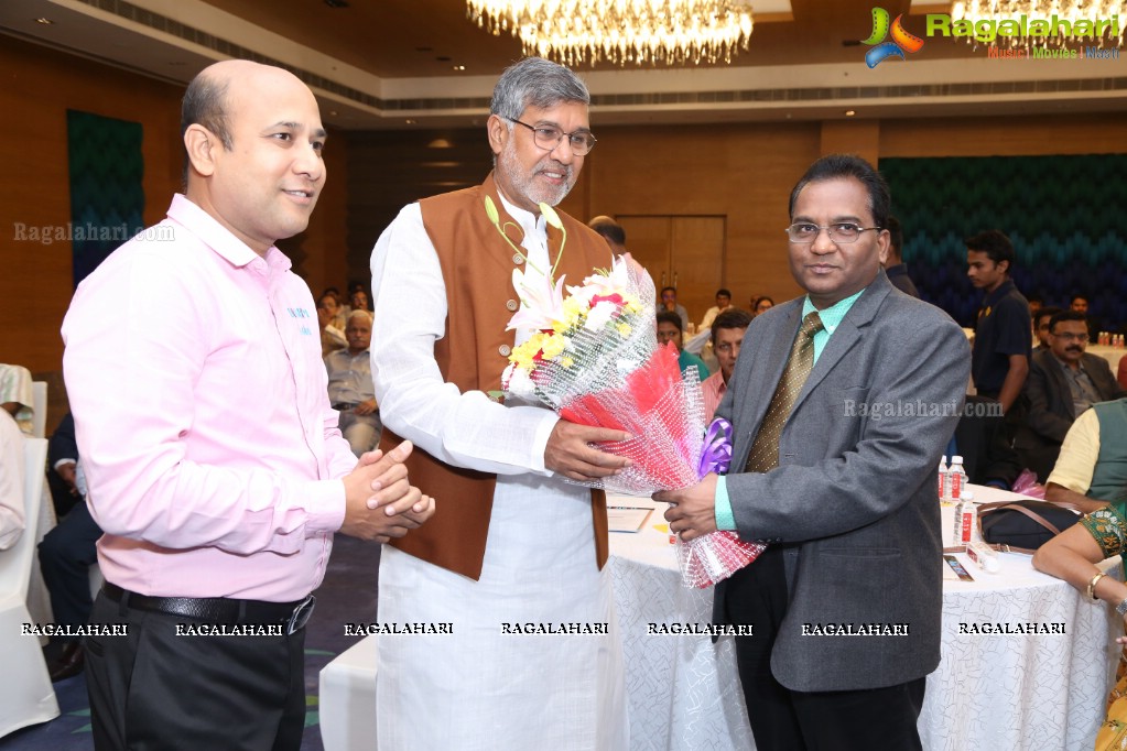 Interactive Session by Kailash Satyarthi with Industry Leaders of Hyderabad at Marigold