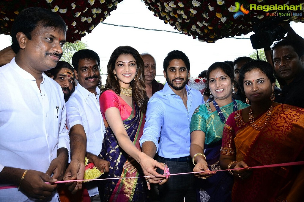 Naga Chaitanya-Kajal Aggarwal launches Chennai Shopping Mall at Kompally