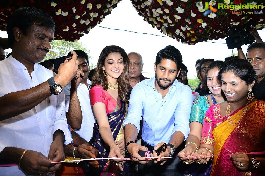 Naga Chaitanya-Kajal Aggarwal launches Chennai Shopping Mall at Kompally