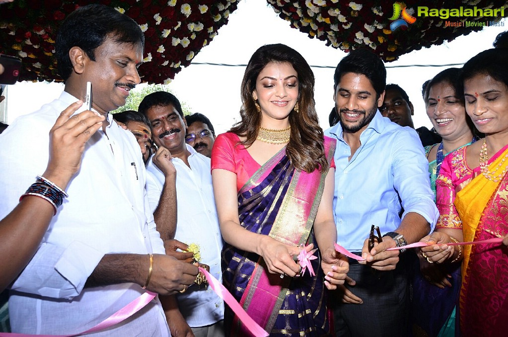 Naga Chaitanya-Kajal Aggarwal launches Chennai Shopping Mall at Kompally