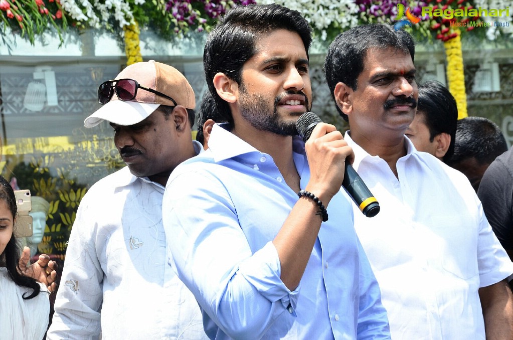 Naga Chaitanya-Kajal Aggarwal launches Chennai Shopping Mall at Kompally