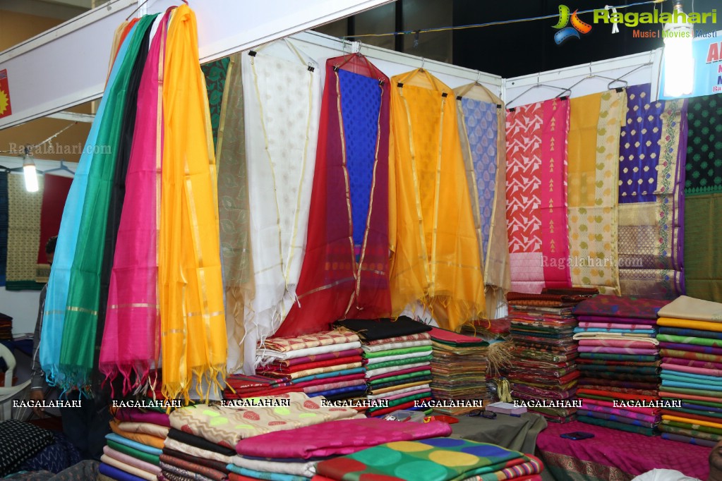 Kala Silk Handloom Expo Launch at Sri Satya Sai Nigamagamam