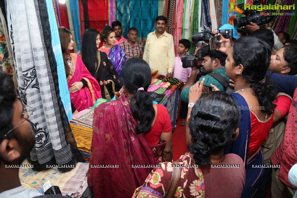 Kala Silk Handloom Expo Launch at Sri Satya Sai Nigamagamam