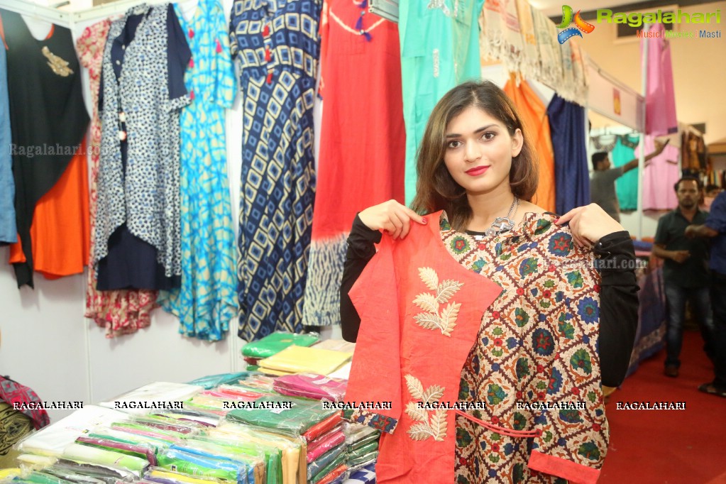 Kala Silk Handloom Expo Launch at Sri Satya Sai Nigamagamam