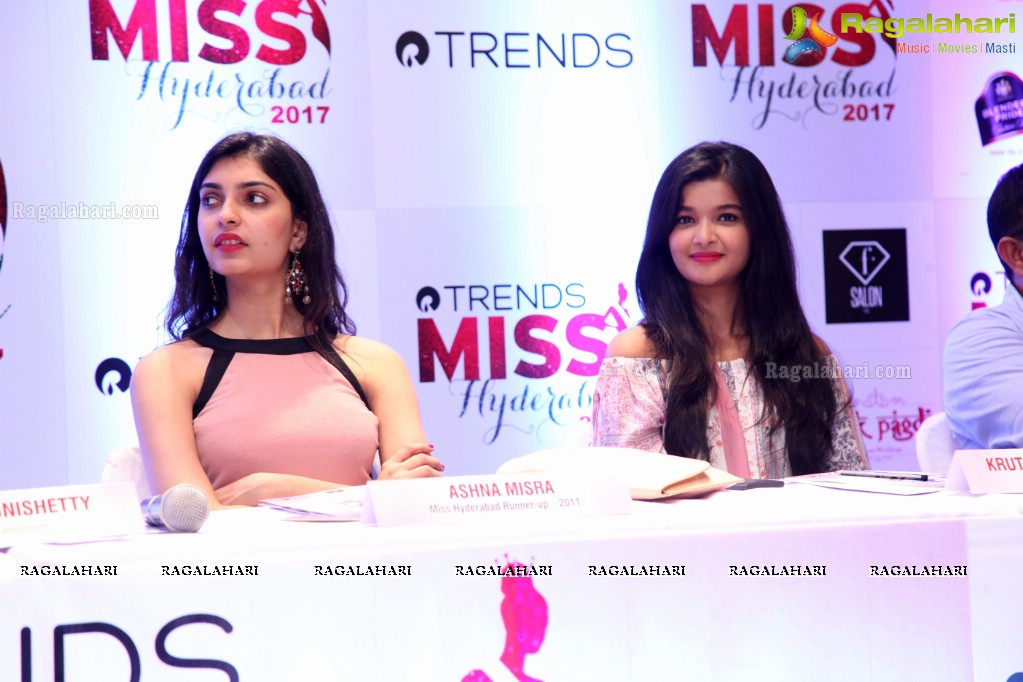 Trends Miss Hyderabad 2017 Launch by Page 3 Entertainments at Reliance Trends