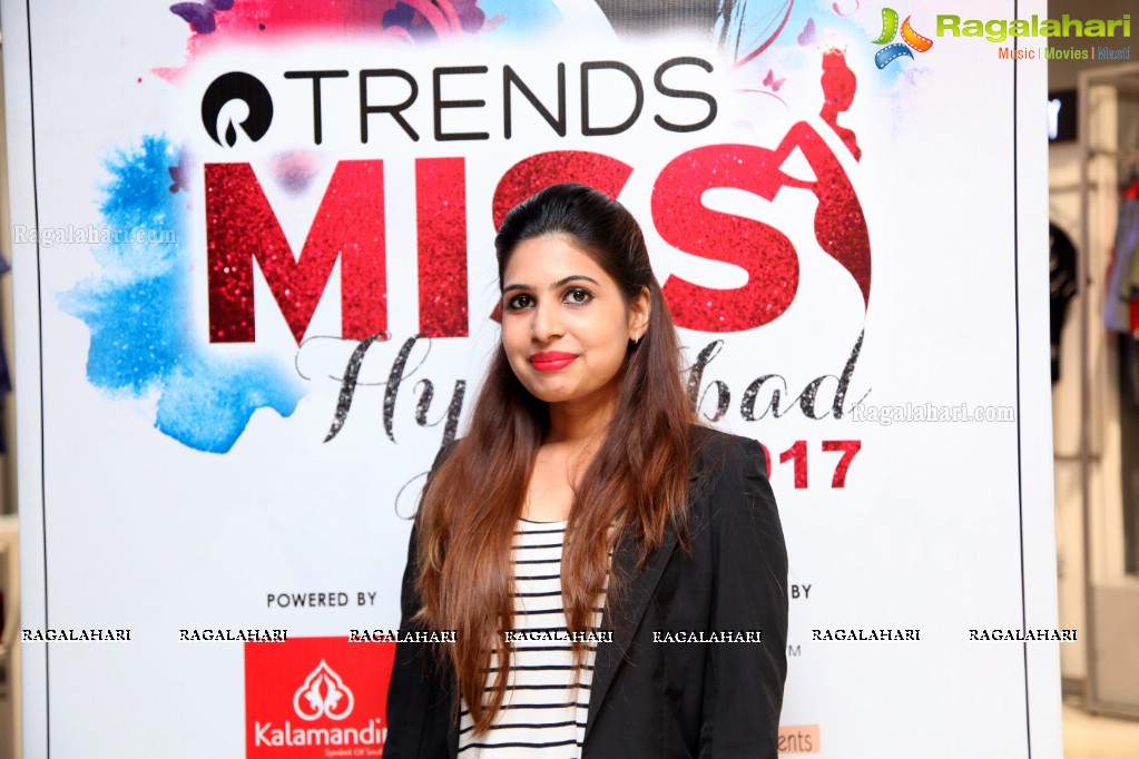 Trends Miss Hyderabad 2017 Launch by Page 3 Entertainments at Reliance Trends