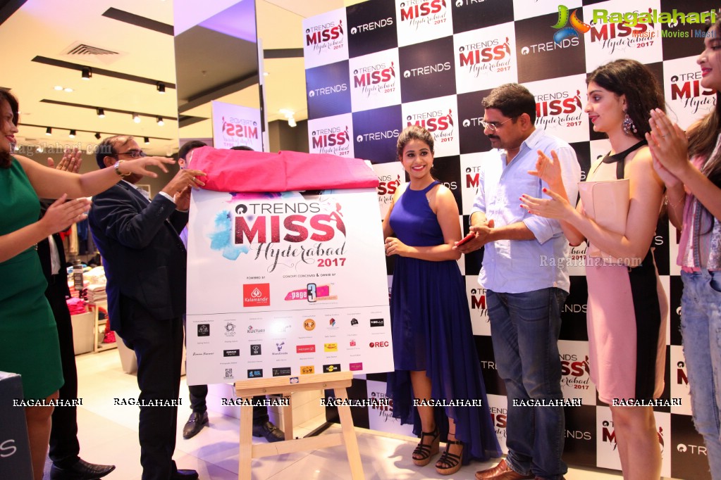 Trends Miss Hyderabad 2017 Launch by Page 3 Entertainments at Reliance Trends