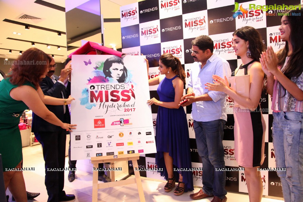 Trends Miss Hyderabad 2017 Launch by Page 3 Entertainments at Reliance Trends