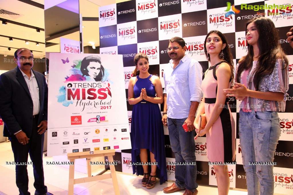 Trends Miss Hyderabad 2017 Launch by Page 3 Entertainments at Reliance Trends