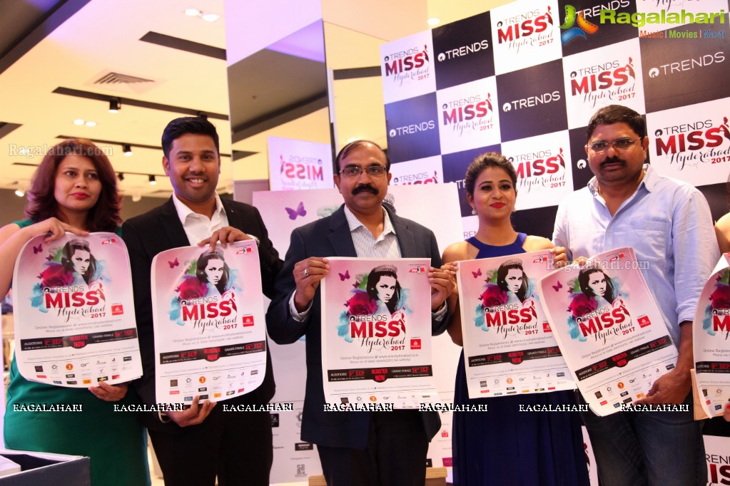 Trends Miss Hyderabad 2017 Launch by Page 3 Entertainments at Reliance Trends