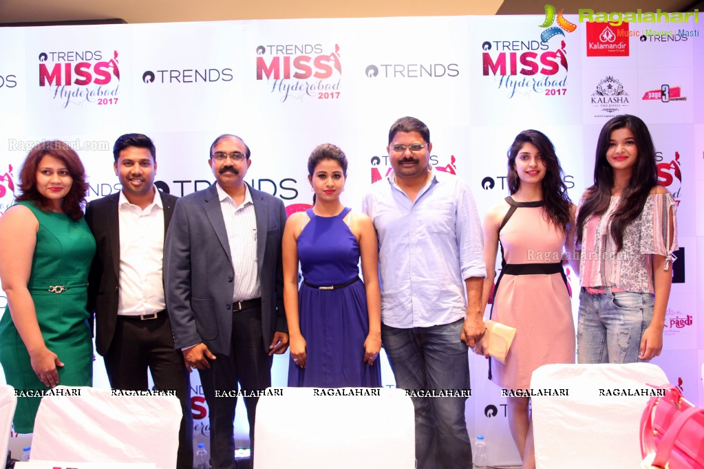 Trends Miss Hyderabad 2017 Launch by Page 3 Entertainments at Reliance Trends