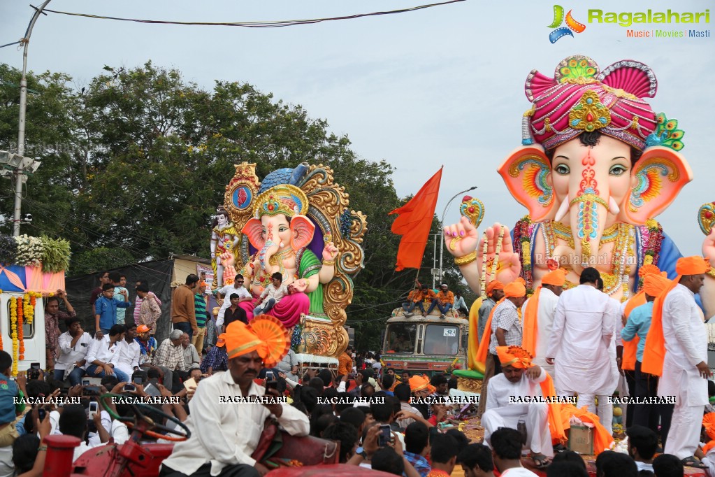 Khairatabad Ganesh Nimajjanam 2017