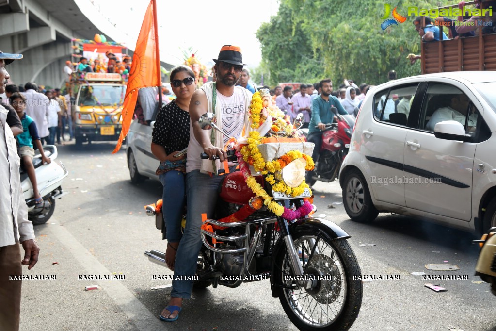 Khairatabad Ganesh Nimajjanam 2017