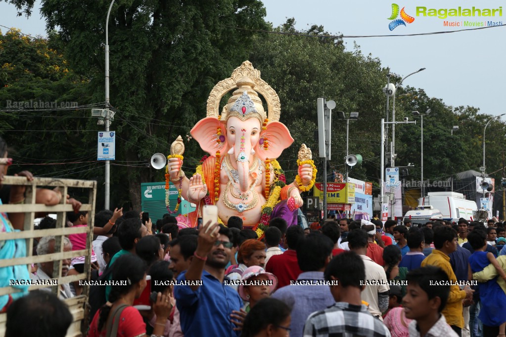 Khairatabad Ganesh Nimajjanam 2017