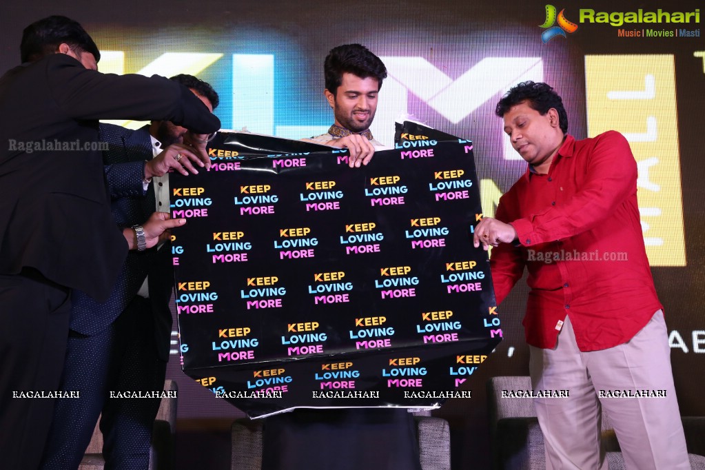 Vijay Devarakonda Launches Keep Loving More (KLM) Showroom Logo And Teaser 