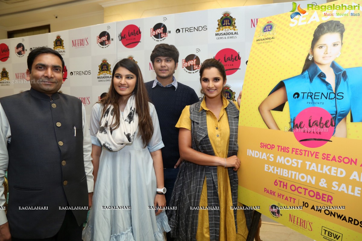 Sania Mirza unveils Season 3 of The Label Bazaar at Musaddilal Jewellers