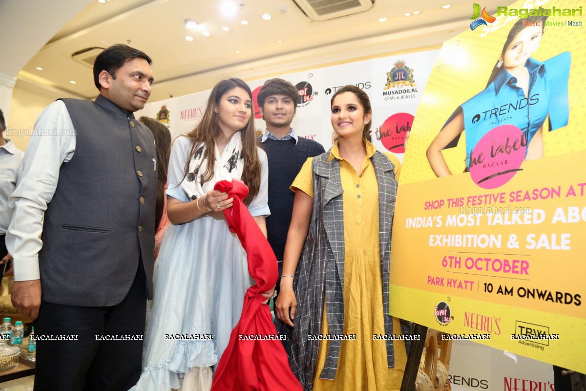 Sania Mirza unveils Season 3 of The Label Bazaar at Musaddilal Jewellers