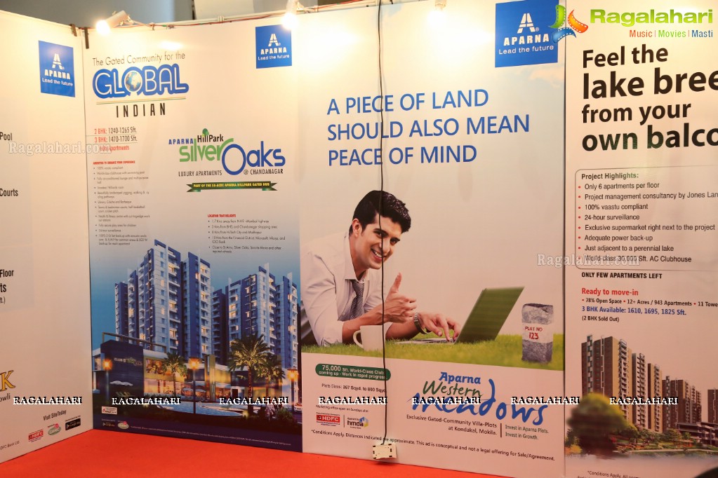 Living Spaces Property Show 2017 at Cyber Conventions, HITEX, Hyderabad