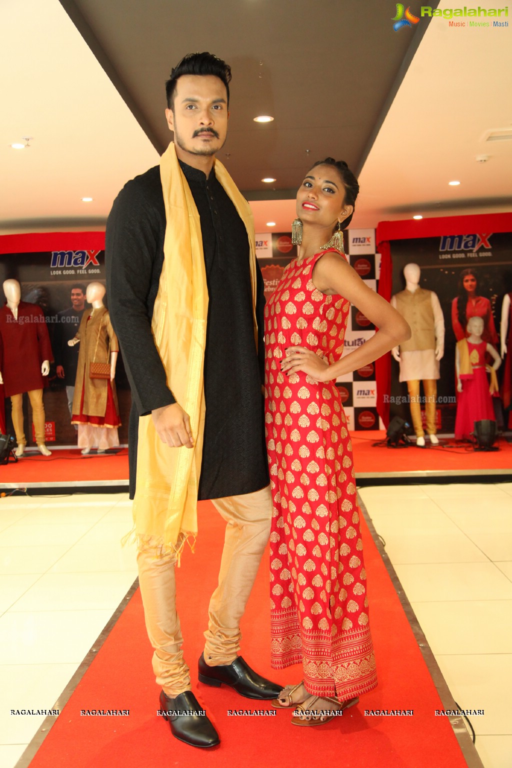 MAX Fashion India Festive Collection Launch by Rashmi Gautam at MAX Store, Himayatnagar