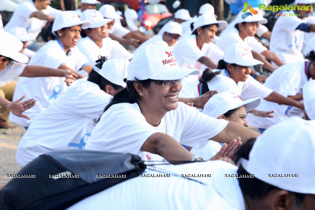 Prostate Cancer Awareness Walk at KBR Park by Maxcure Hospitals