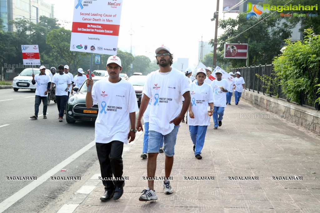 Prostate Cancer Awareness Walk at KBR Park by Maxcure Hospitals