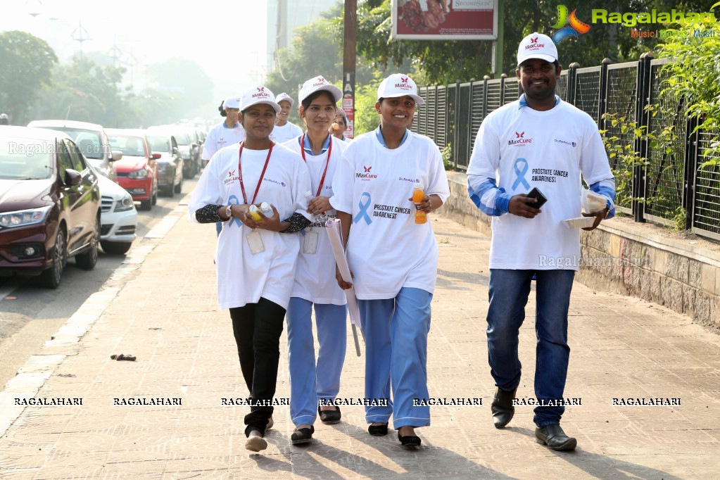 Prostate Cancer Awareness Walk at KBR Park by Maxcure Hospitals