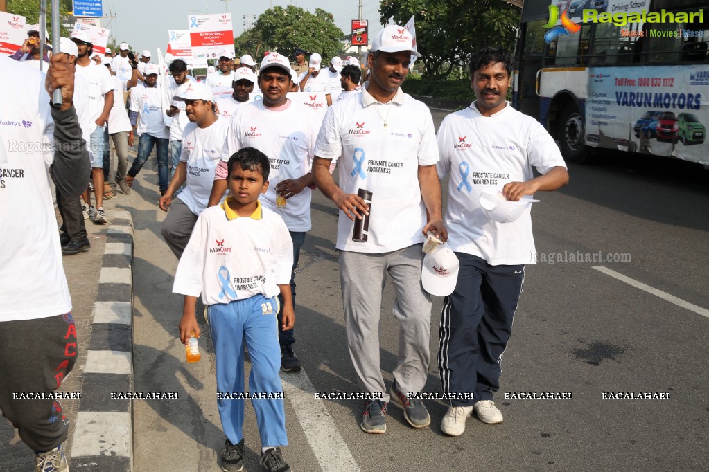 Prostate Cancer Awareness Walk at KBR Park by Maxcure Hospitals