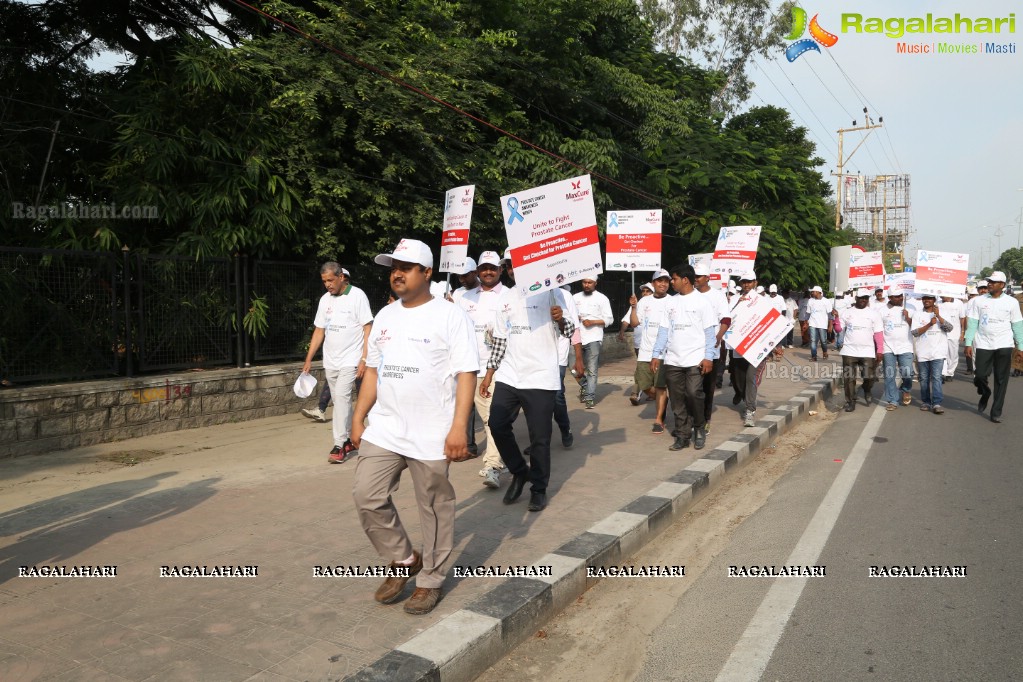 Prostate Cancer Awareness Walk at KBR Park by Maxcure Hospitals