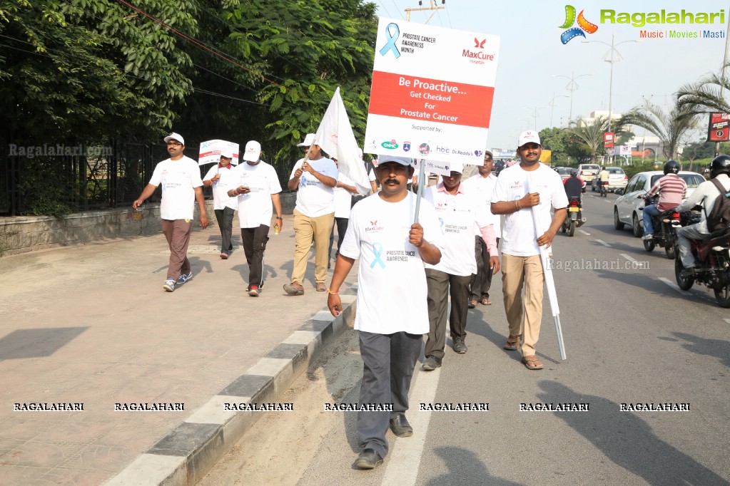 Prostate Cancer Awareness Walk at KBR Park by Maxcure Hospitals