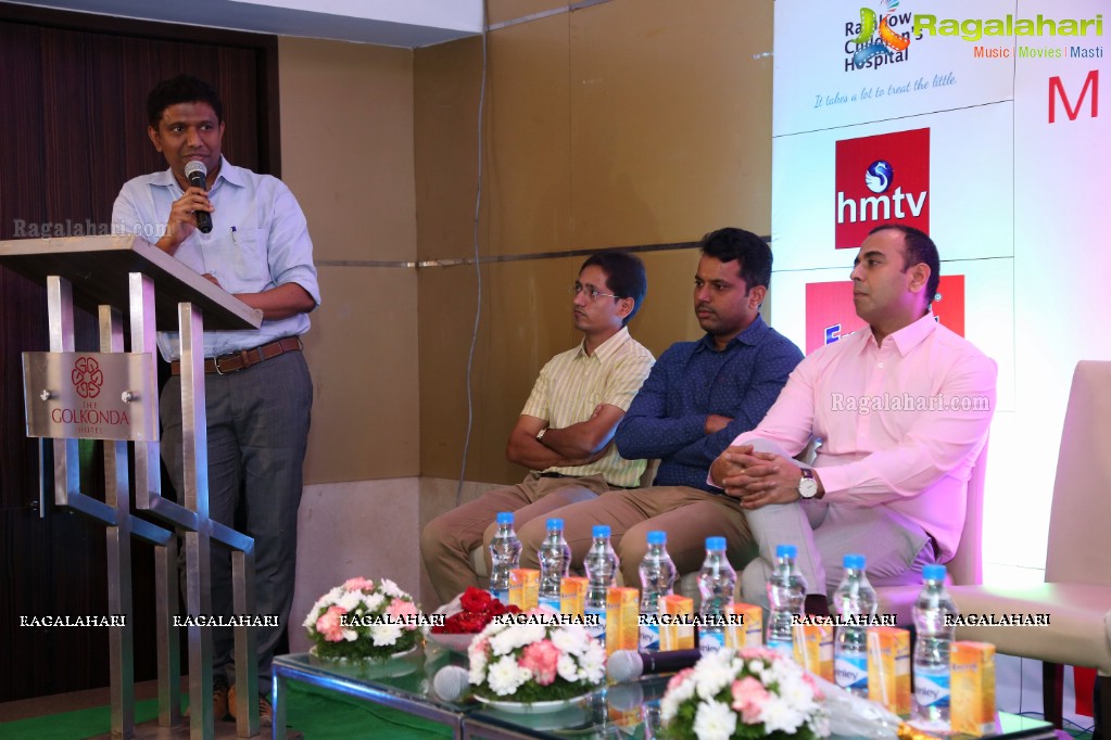 National Doctors Cricket League Press Meet and Jersey Launch at The Golkonda Hotel, Hyderabad