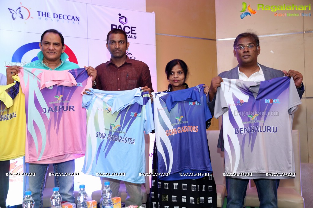 National Doctors Cricket League Press Meet and Jersey Launch at The Golkonda Hotel, Hyderabad