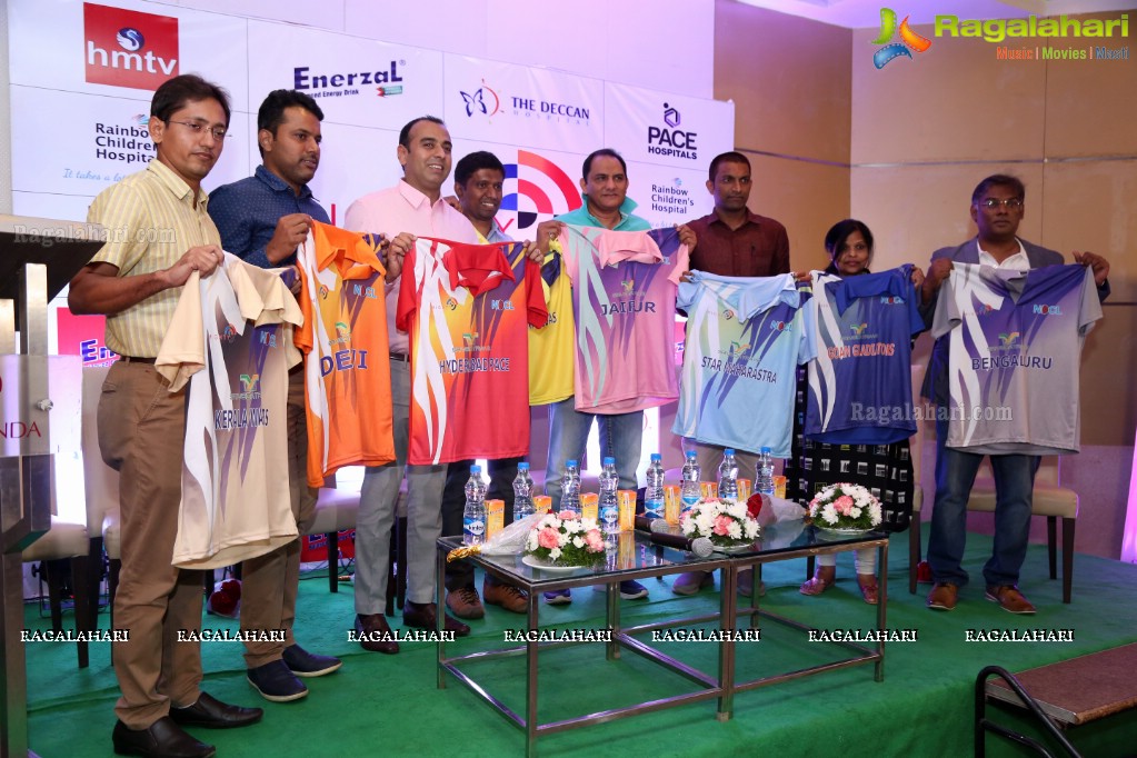 National Doctors Cricket League Press Meet and Jersey Launch at The Golkonda Hotel, Hyderabad