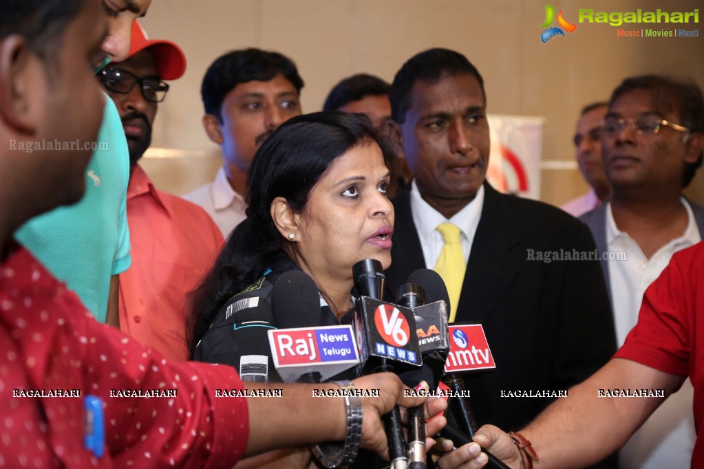 National Doctors Cricket League Press Meet and Jersey Launch at The Golkonda Hotel, Hyderabad