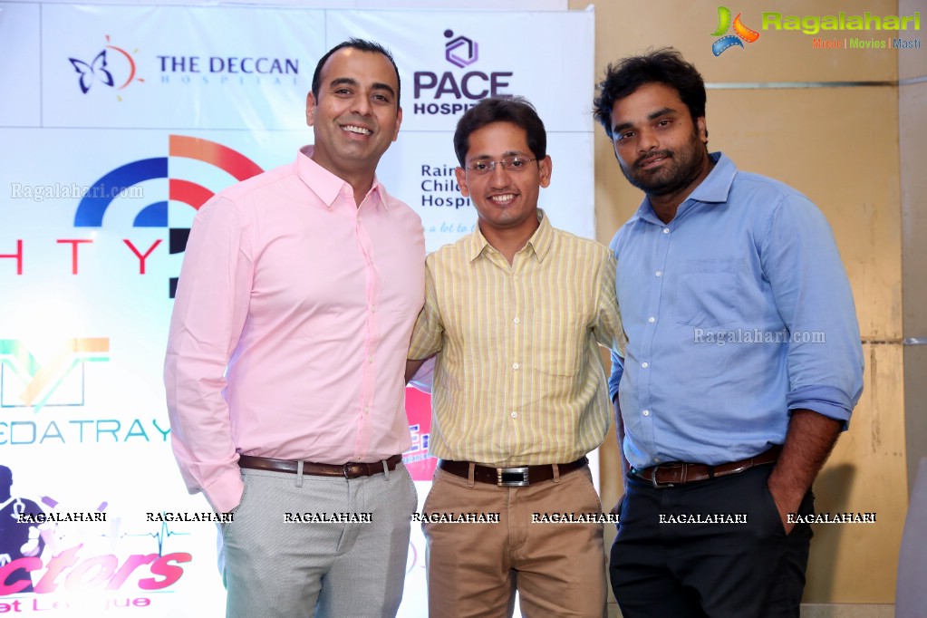 National Doctors Cricket League Press Meet and Jersey Launch at The Golkonda Hotel, Hyderabad