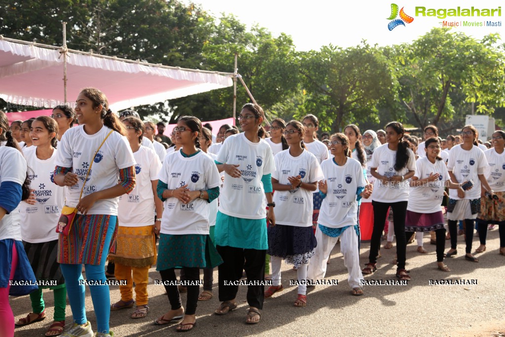 Osmania Medical College 3K Health Run at People's Plaza