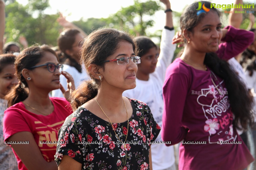 Osmania Medical College 3K Health Run at People's Plaza