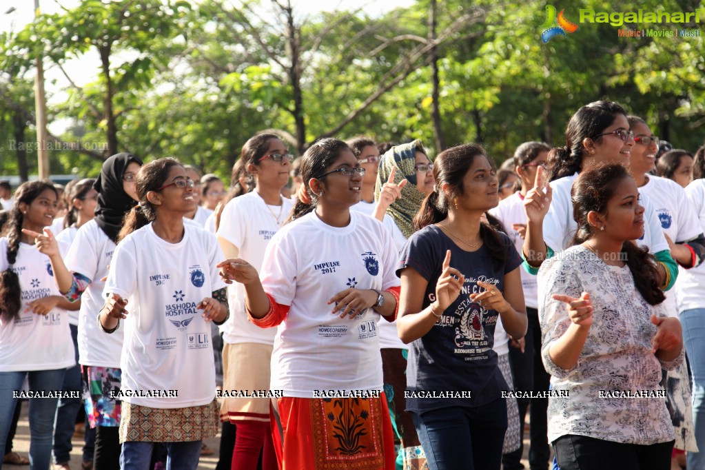 Osmania Medical College 3K Health Run at People's Plaza