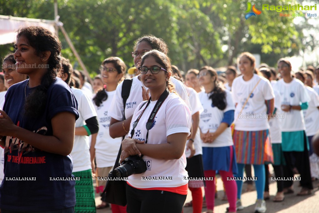 Osmania Medical College 3K Health Run at People's Plaza