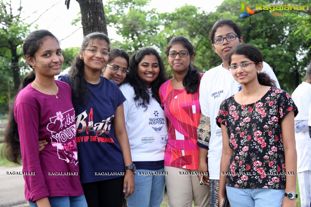 Osmania Medical College 3K Health Run at People's Plaza