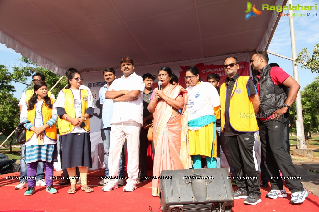 Osmania Medical College 3K Health Run at People's Plaza