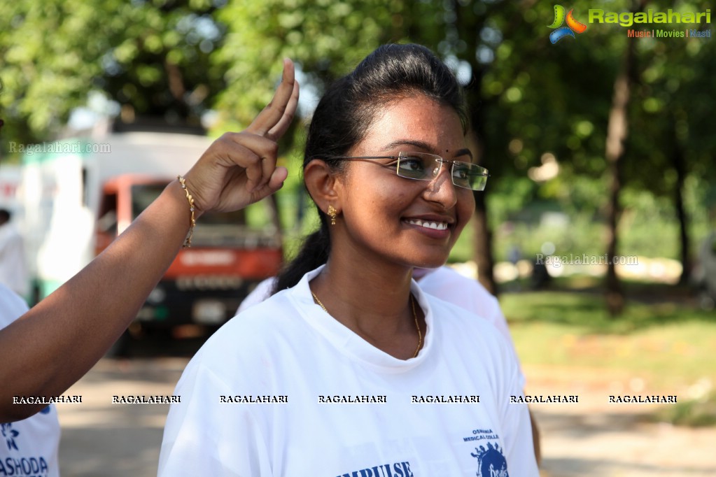 Osmania Medical College 3K Health Run at People's Plaza