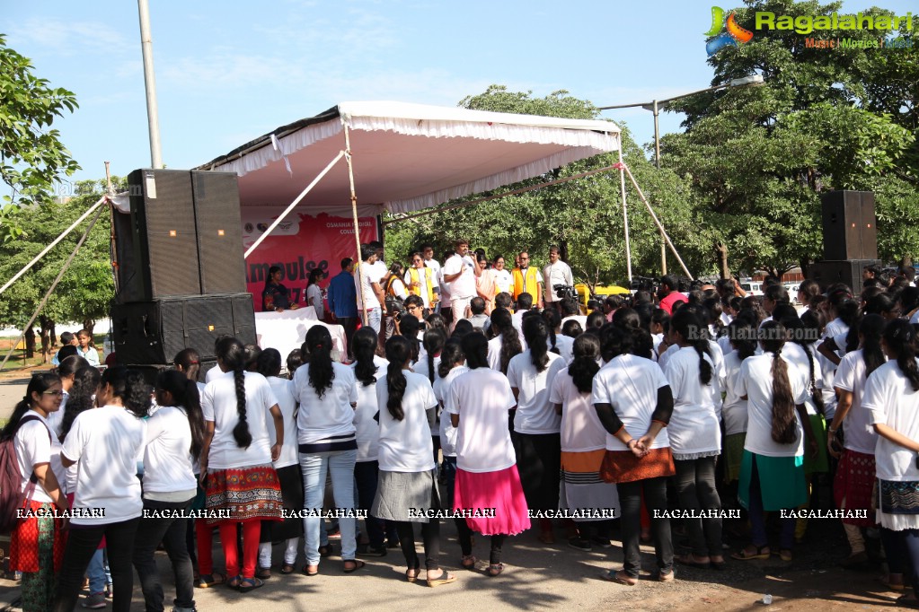 Osmania Medical College 3K Health Run at People's Plaza