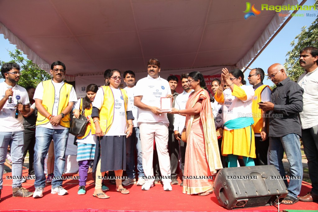 Osmania Medical College 3K Health Run at People's Plaza