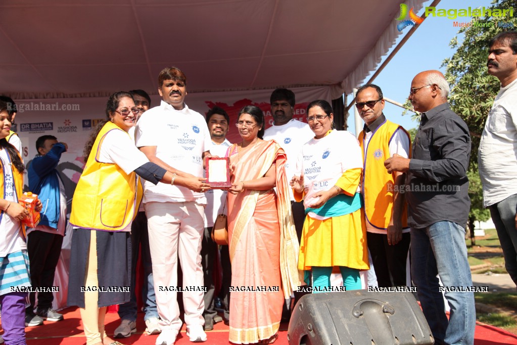 Osmania Medical College 3K Health Run at People's Plaza