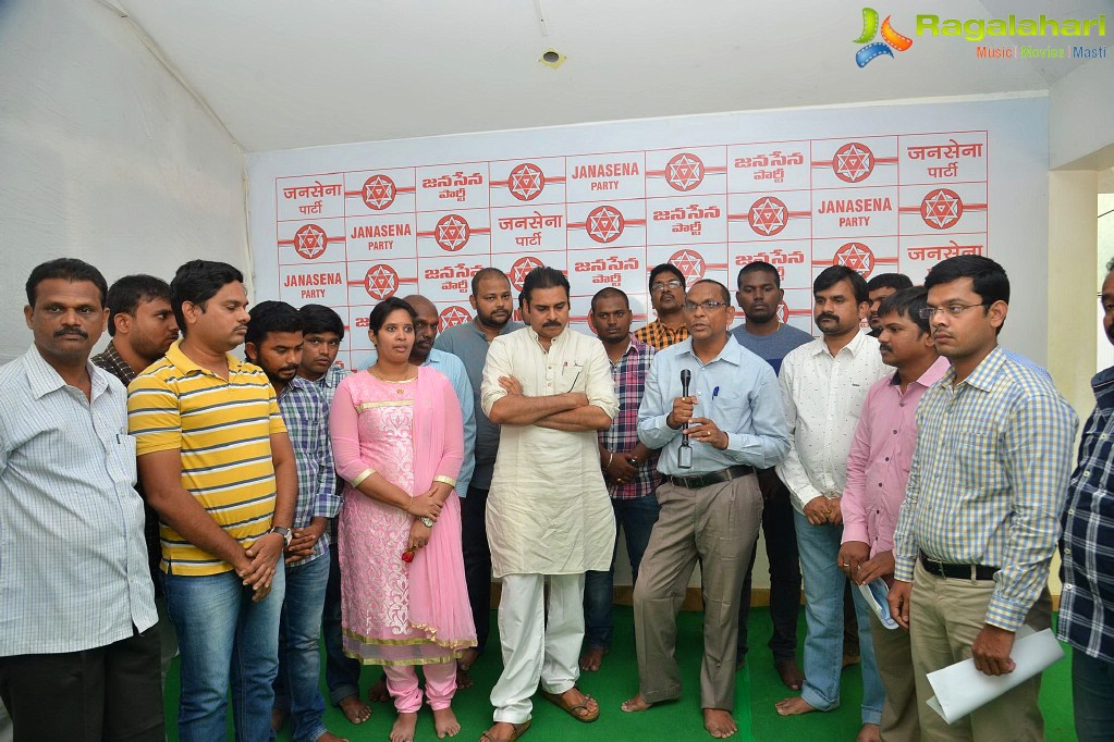 Janasena Party Press Meet