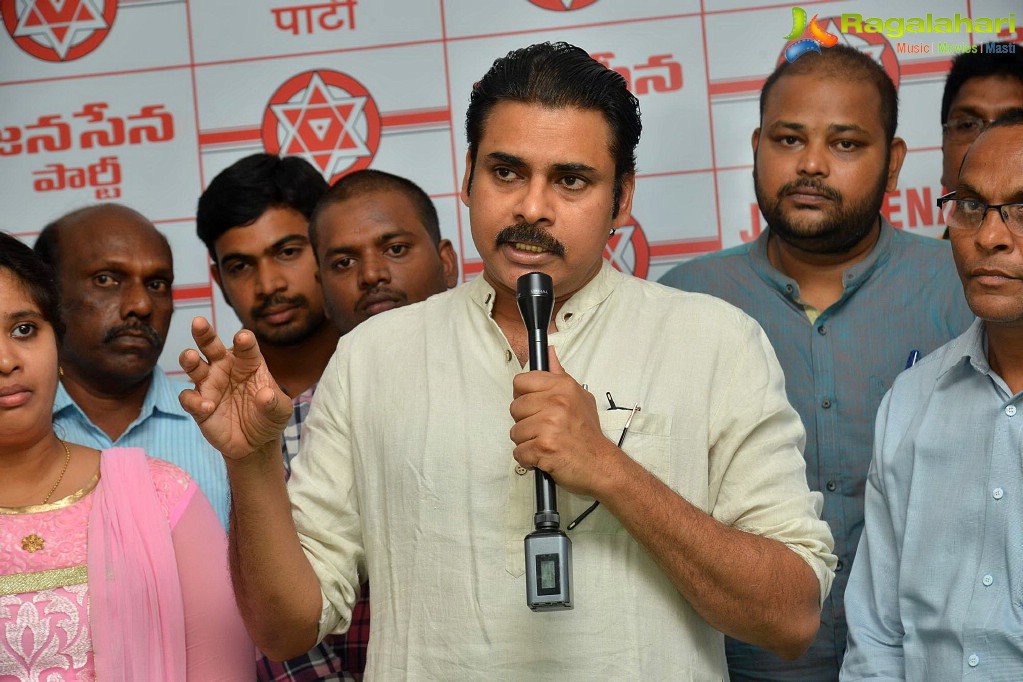 Janasena Party Press Meet