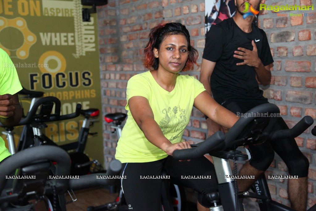 Indoor Crit Race at Pedalbelt, Jubilee Hills