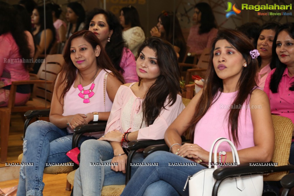 Pink Ribbon - Breast Cancer Awareness Day Event by Phankar Innovative Minds at Golds Gym